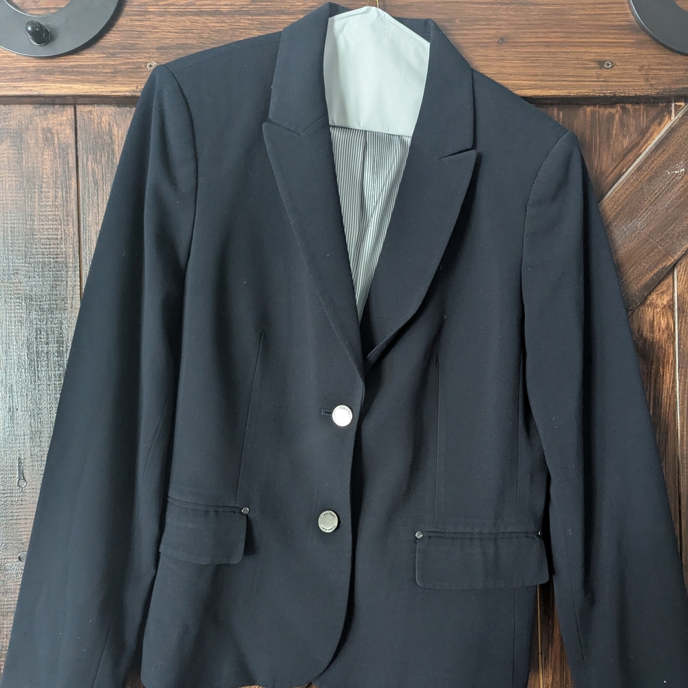 Calvin Klein Dark Gray Women's Blazer